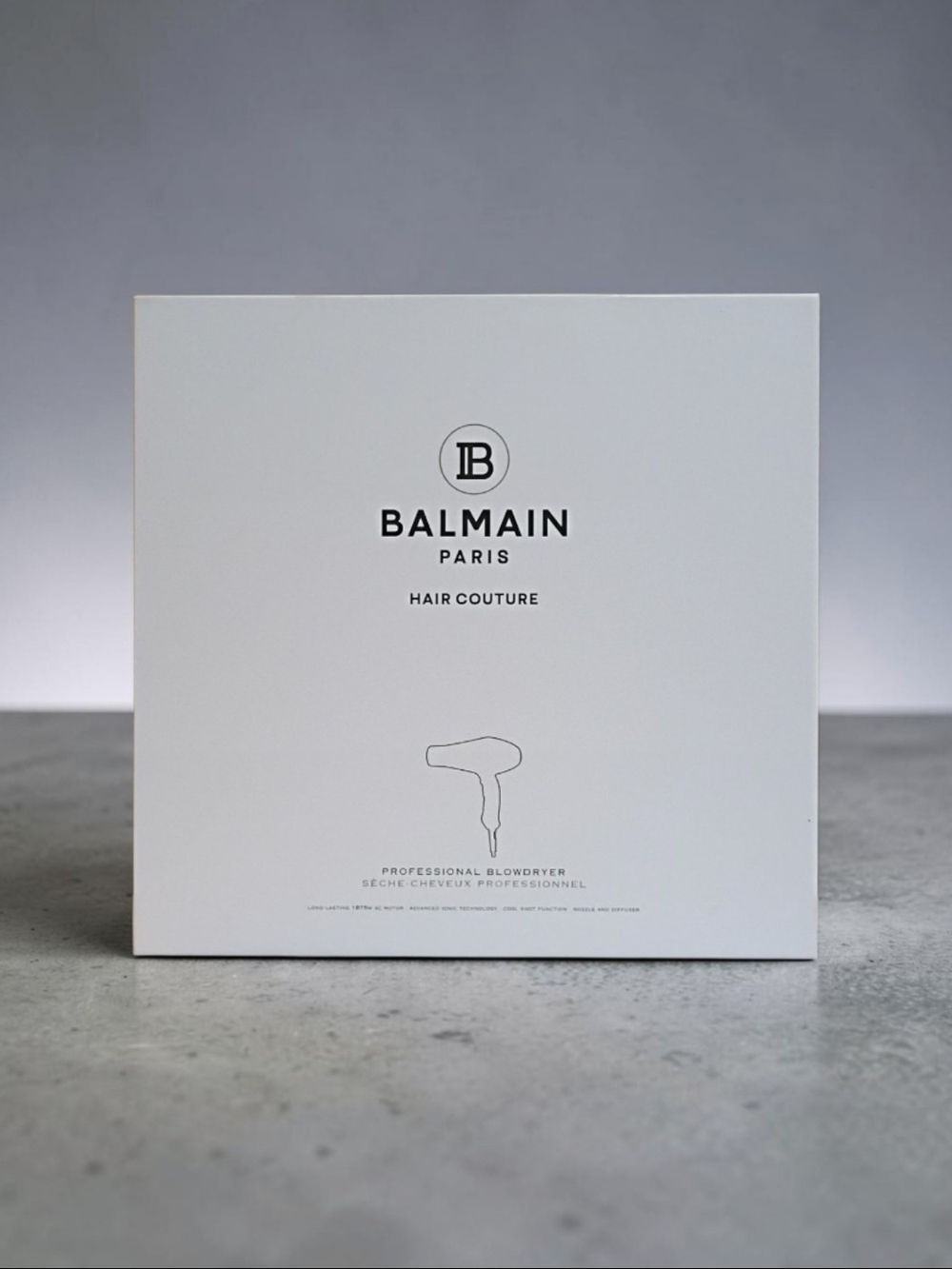 Balmain Paris Hair Couture Professional Blowdryer Set NIB Luxury Salon Tool